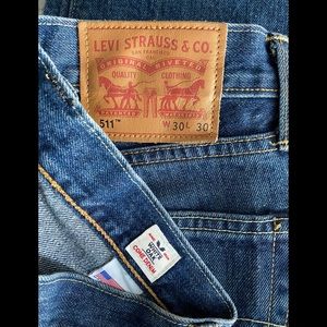 Levi’s 511 30x30 White Oak Denim Jeans (NWOT)